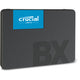 Crucial bx500 4 tb ssd (zwart, ct4000bx500ssd1, sata 600, retail)