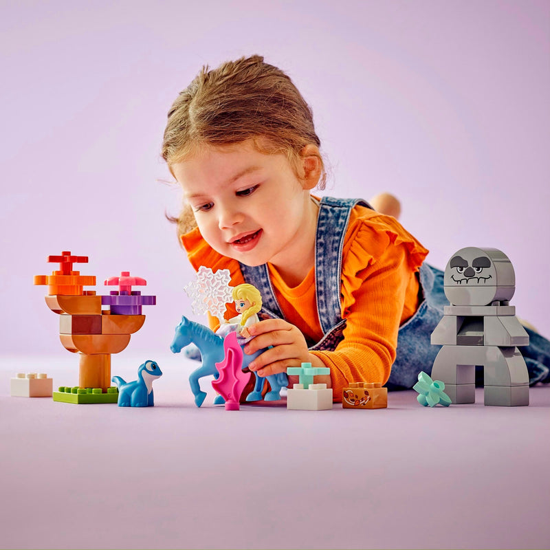 Afbeelding laden in galerijviewer, Lego duplo 10418 elsa en bruni in het betoverde bos
