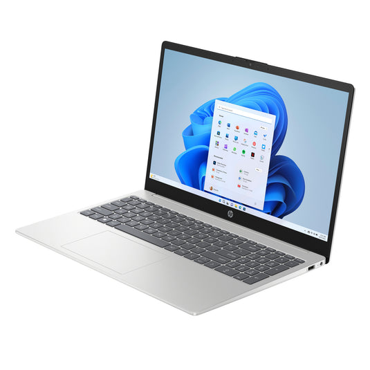Hp 15-fd0050nd (d01d5ea) 15.6 laptop (zilver | core 5 120u | intel graphics | 16 gb | 512 gb ssd)