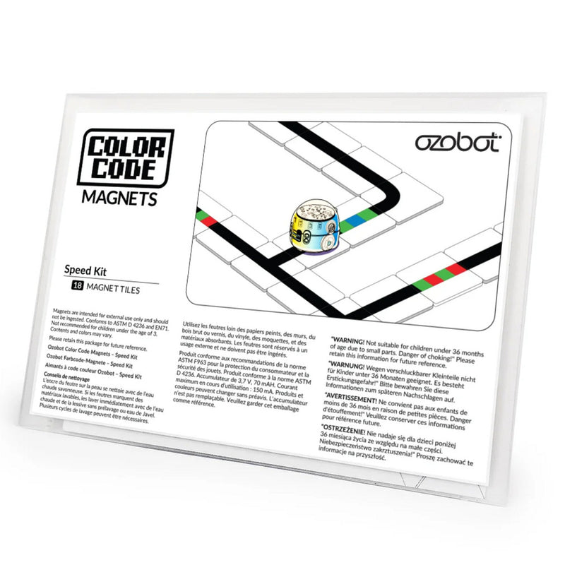 Afbeelding laden in galerijviewer, Ozobot kleurcode magneten snelheid set robot
