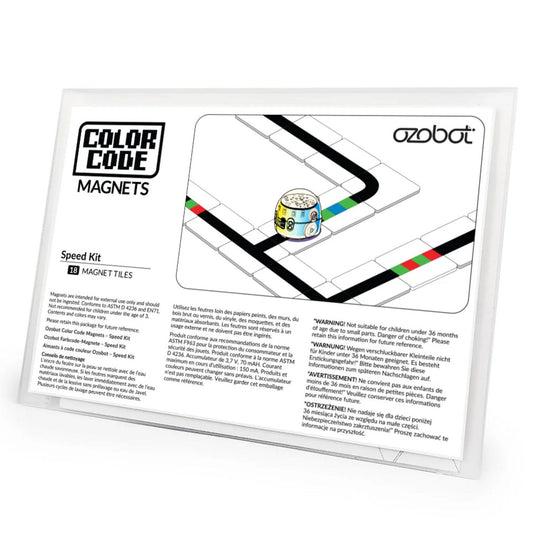 Ozobot kleurcode magneten snelheid set robot