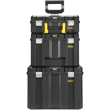 Stanley fatmax pro-stack 3 in 1 moduleerbare opbergkoffers gereedschapsbox (zwart geel)
