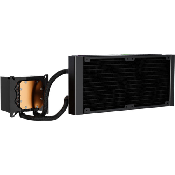 Afbeelding laden in galerijviewer, Xyz pc gear hydroview aio 240 waterkoeling (zwart, argb, pwm)
