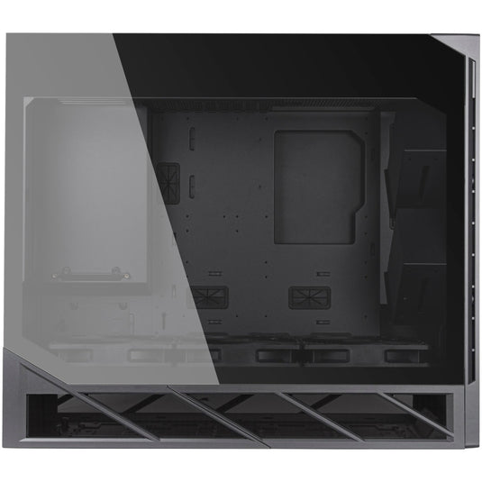 Silverstone alta f2 big tower behuizing (zwart | 4x usb-a | 1x usb-c | tempered glass)