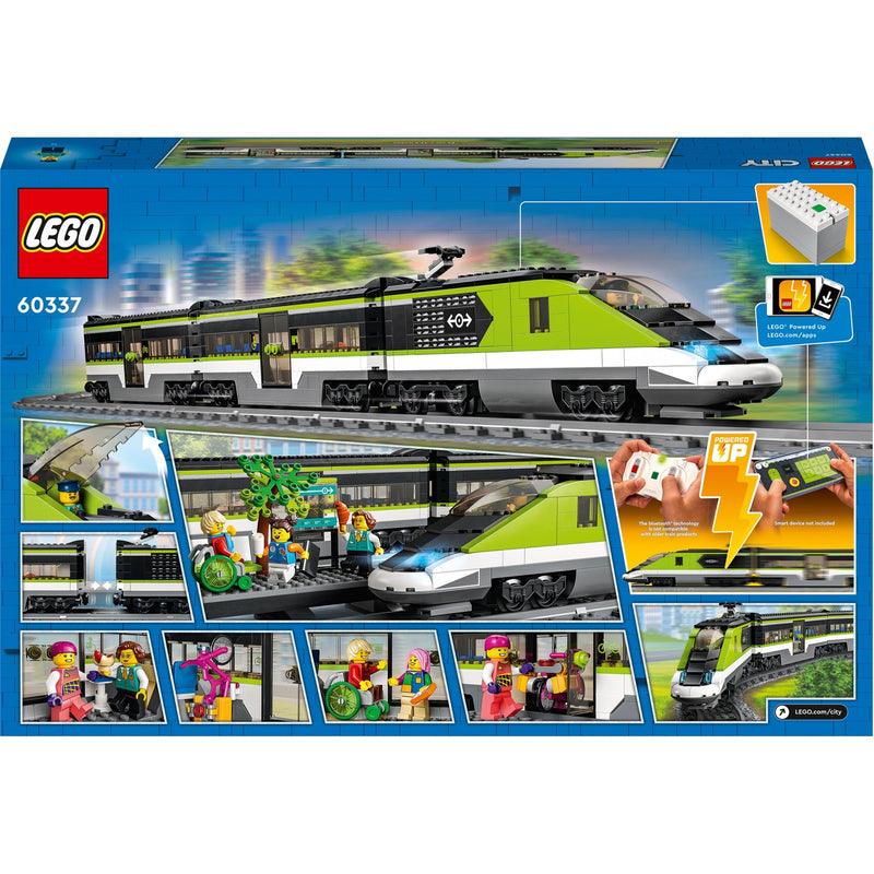 Afbeelding laden in galerijviewer, Lego city treinen passagierssneltrein - 60337
