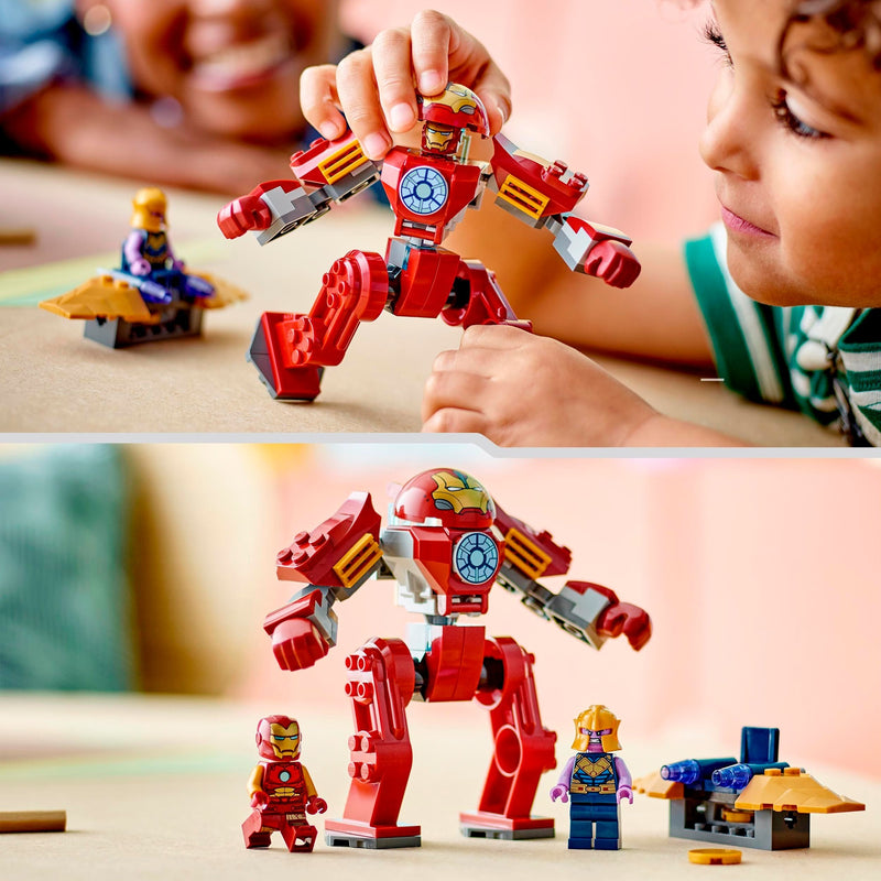 Afbeelding laden in galerijviewer, Lego marvel - iron man hulkbuster vs. thanos constructiespeelgoed (76263)
