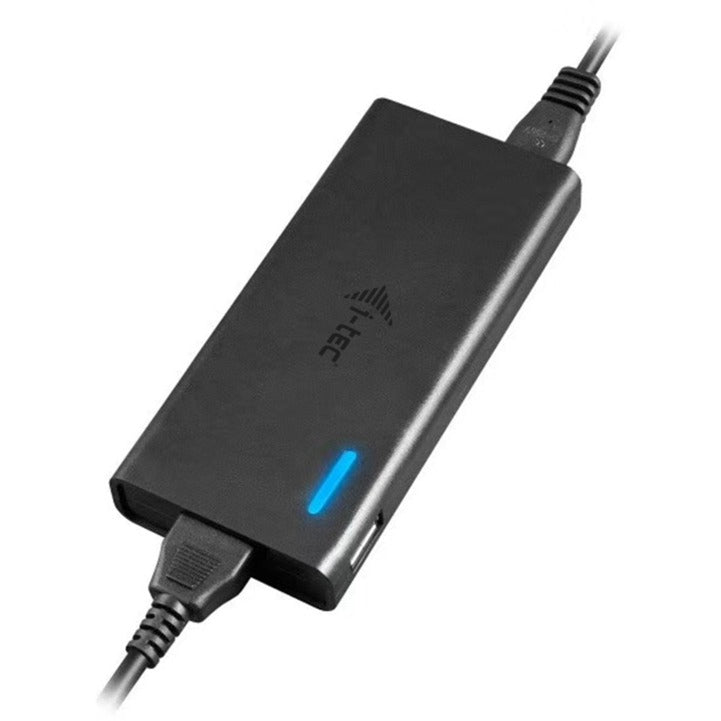 Afbeelding laden in galerijviewer, I-tec usb-c hdmi dp docking station with power delivery 65w + universal charger 77 w (zwart)
