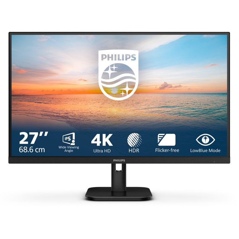 Afbeelding laden in galerijviewer, Philips 27e1n1800a 00 27 4k uhd monitor (zwart, 2x hdmi, displayport)
