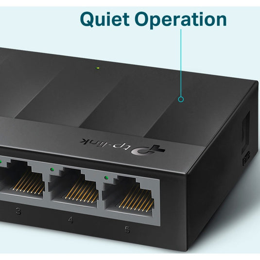 Tp-link ls1005g switch (zwart, unmanaged)