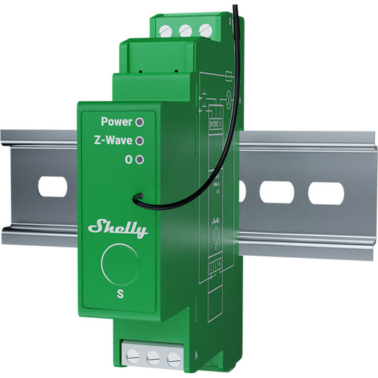 Shelly wave pro dimmer 1pm (groen)