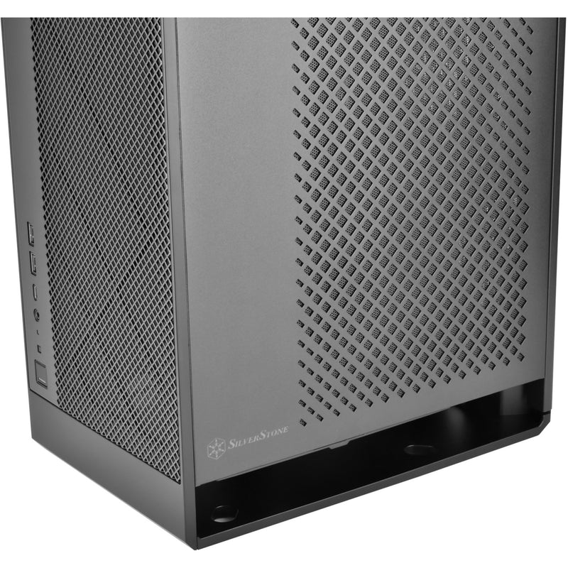 Afbeelding laden in galerijviewer, Silverstone alta g1m midi tower behuizing (zwart | 2x usb-a | 1x usb-c)
