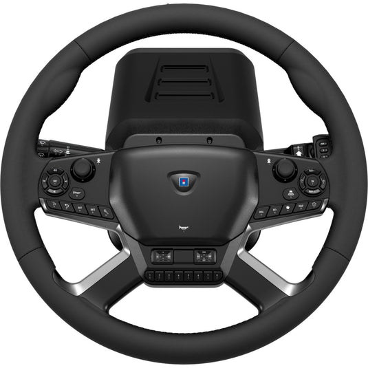 Hori force feedback truck control system simulatorset (zwart zilver)