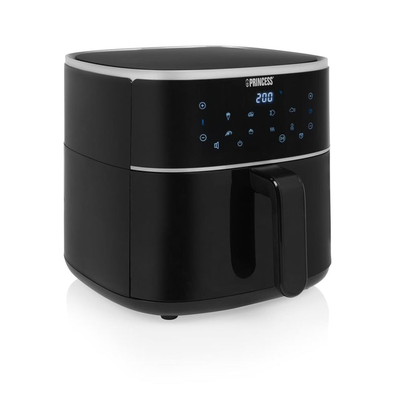 Afbeelding laden in galerijviewer, Princess digitale airfryer 6l heteluchtfriteuse (zwart, 6 liter)
