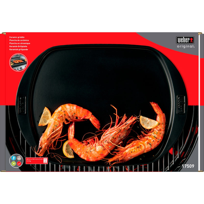 Afbeelding laden in galerijviewer, Weber bakplaat grillplaat (49 x 35 cm)

