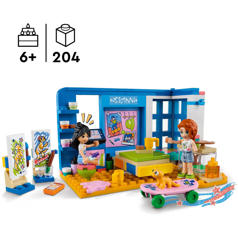Afbeelding laden in galerijviewer, Lego friends - lianns kamer constructiespeelgoed (41739)
