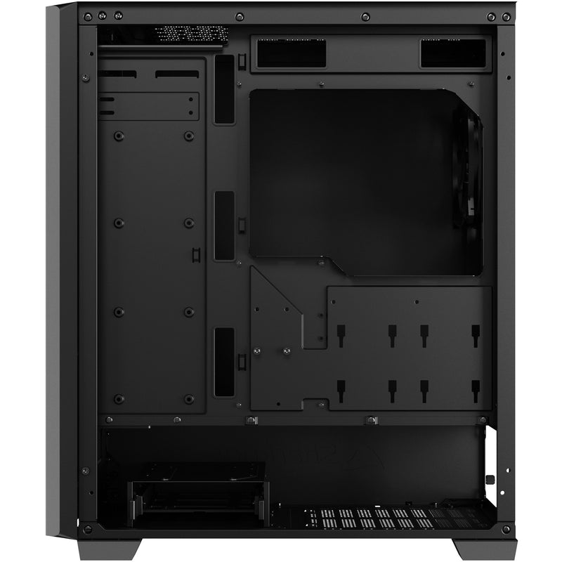 Afbeelding laden in galerijviewer, Sharkoon vs9 black midi tower behuizing (zwart | 3x usb-a)
