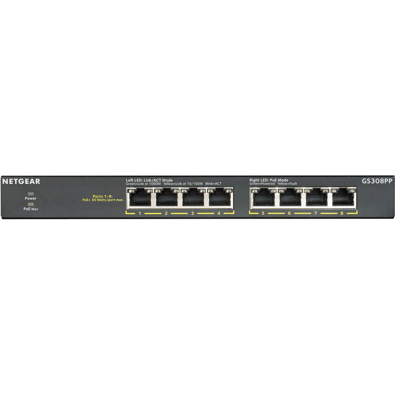 Afbeelding laden in galerijviewer, Netgear gs308pp switch
