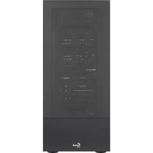 Aerocool cipher s-bk-v1 midi tower behuizing (zwart | 3x usb-a)