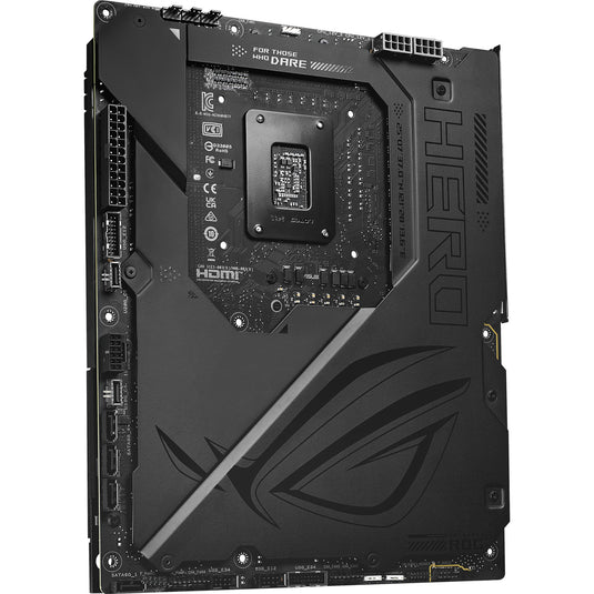 Asus rog maximus z890 hero btf socket 1851 moederbord (zwart, raid, 5 gb-lan, wi-fi 7, bt, sound, atx)