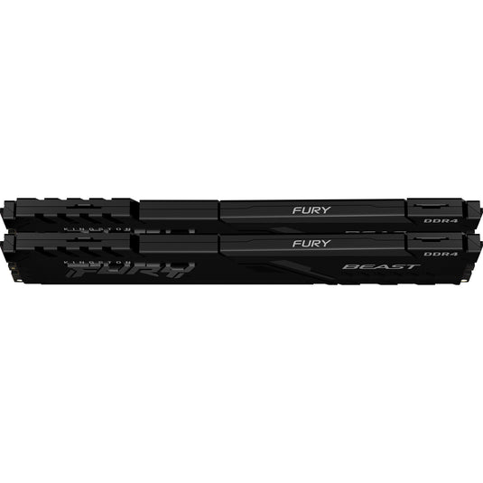 Kingston fury beast 16 gb ddr4-3600 (2x 8 gb) werkgeheugen (zwart, kf436c17bbk2 16, xmp 2.0)