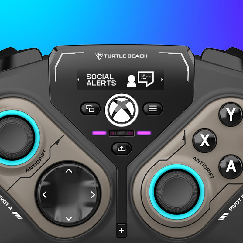 Afbeelding laden in galerijviewer, Turtle beach stealth pivot draadloze slimme controller (zwart, 2,4 ghz bluetooth usb, pc, xbox, android)
