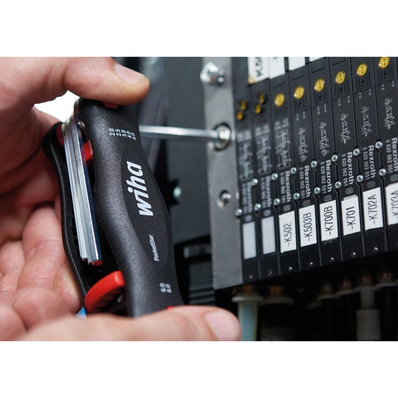 Afbeelding laden in galerijviewer, Wiha multitool pocketstar (zwart, 8-delig)
