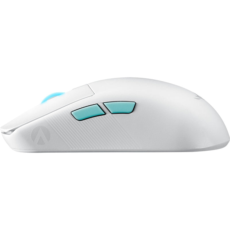 Afbeelding laden in galerijviewer, Asus rog harpe ace aim lab edition gaming muis (wit, 100 - 36.000 dpi, usb 2.0, 2,4 ghz, bluetooth, rgb leds)
