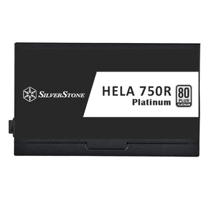 Silverstone hela 750r platinum modulaire 750 watt voeding (zwart, 4x pcie)