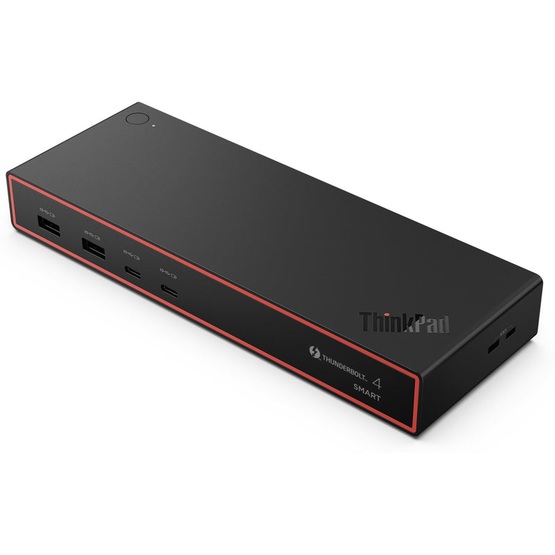 Afbeelding laden in galerijviewer, Lenovo thinkpad thunderbolt 4 smart dock gen2 7500 dockingstation (zwart)
