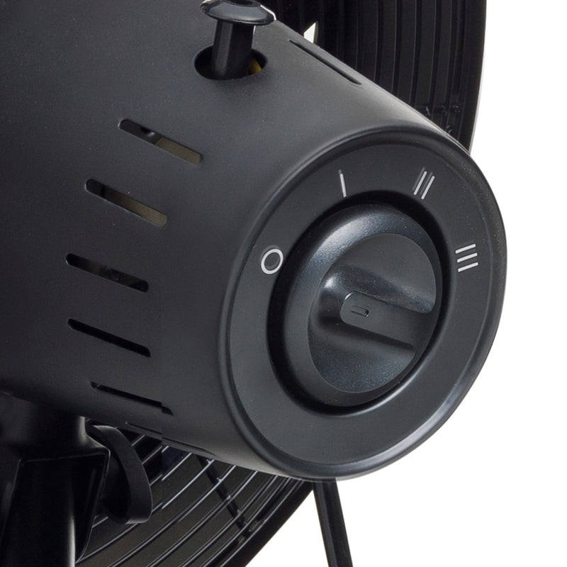 Afbeelding laden in galerijviewer, Bestron dft35wb tafelventilator (zwart houtkleur, ø 35 cm)
