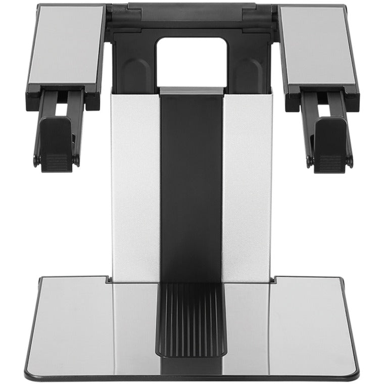 Afbeelding laden in galerijviewer, Neomounts nsls200 opvouwbare laptop standaard (zwart zilver)
