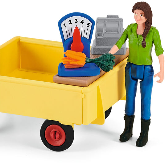 Schleich farm world - mobiele farmstand speelfiguur