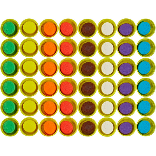 Hasbro play-doh modeling compound schoolpack klei (48 stuks)