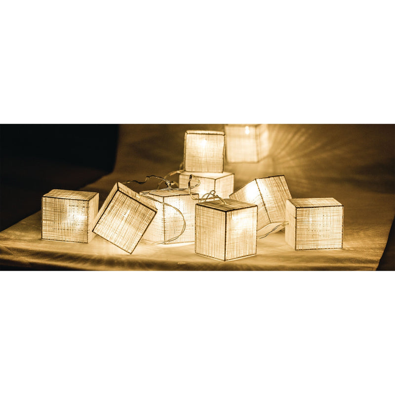 Afbeelding laden in galerijviewer, Hq lichtslinger vierkant 10 led sfeerverlichting
