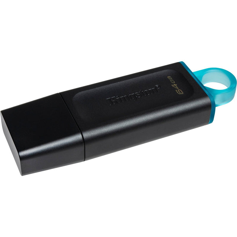 Afbeelding laden in galerijviewer, Kingston datatraveler exodia 64 gb usb-stick (zwart turquoise, dtx 64gb)
