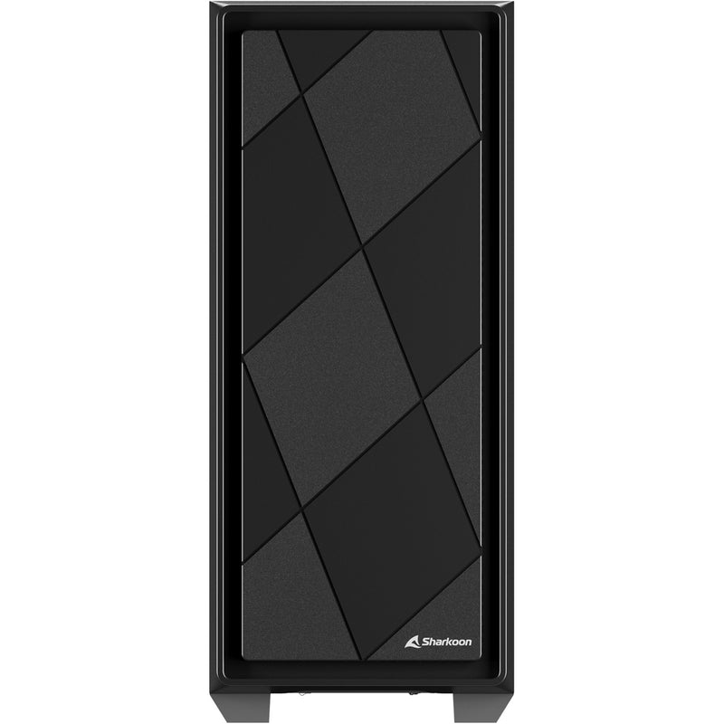 Afbeelding laden in galerijviewer, Sharkoon vs8 rgb black midi tower behuizing (zwart | 2x usb-a | 1x usb-c | rgb | tempered glass)
