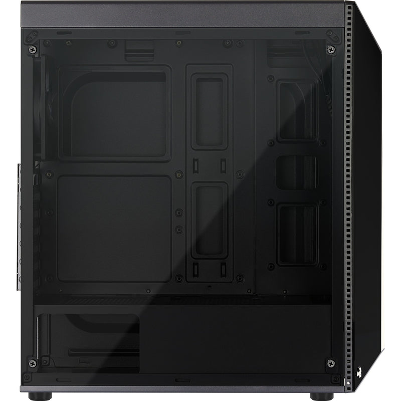 Afbeelding laden in galerijviewer, Aerocool shard midi tower behuizing (zwart | 3x usb-a | rgb | window)
