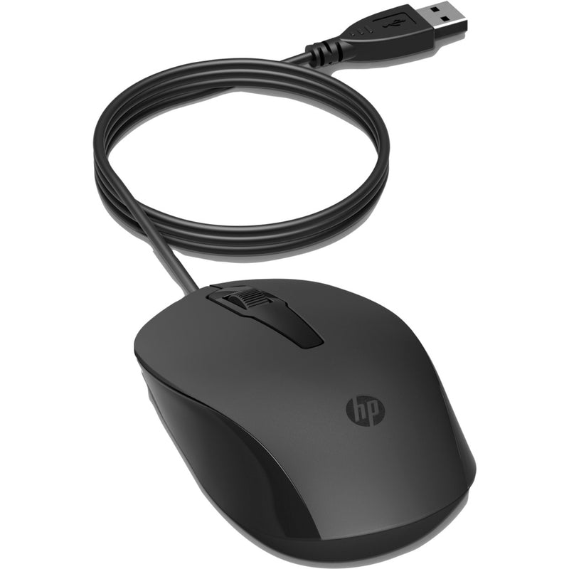 Afbeelding laden in galerijviewer, Hp 150 muis met kabel (zwart, 1600 dpi)
