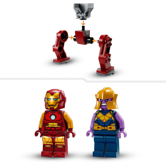 Lego marvel - iron man hulkbuster vs. thanos constructiespeelgoed (76263)