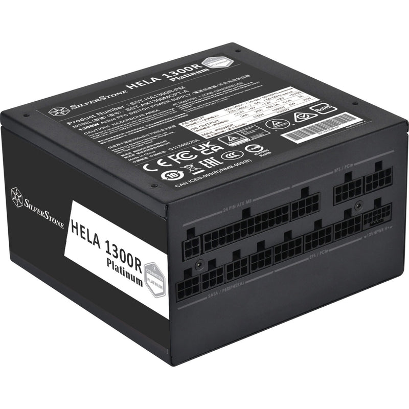 Afbeelding laden in galerijviewer, Silverstone hela 1300r platinum, modulaire 1300 watt voeding (zwart, 8x pcie)

