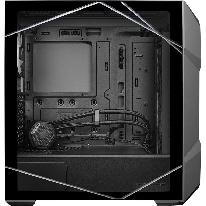 Afbeelding laden in galerijviewer, Cooler master td500 max midi tower behuizing (gunmetal | 2x usb-a | 1x usb-c | rgb | tempered glass)
