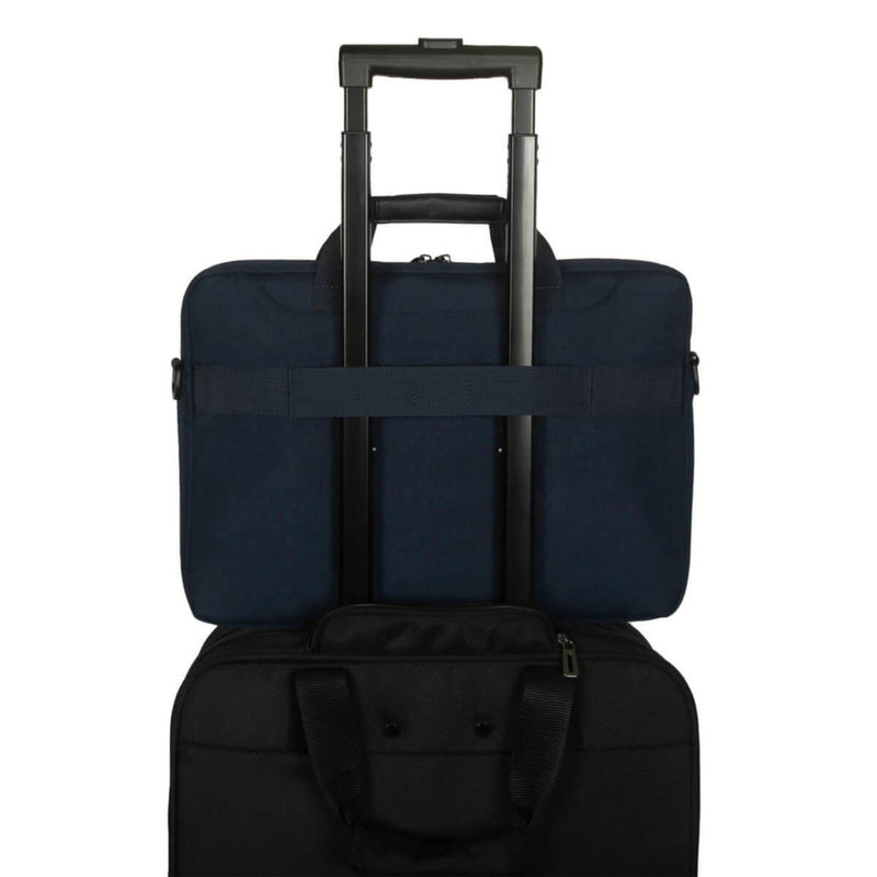 Afbeelding laden in galerijviewer, Targus 15-16 geolite ecosmart slim brief laptoptas (donkerblauw)
