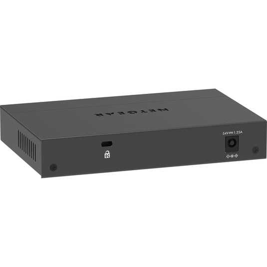 Netgear 5-port poe+ gigabit ethernet soho unmanaged switch (gs305p) (zwart)