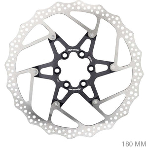Reverse components aluminum steel brake disc