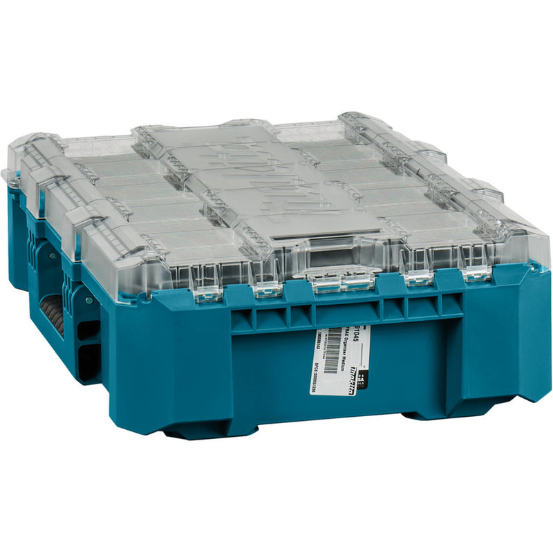 Afbeelding laden in galerijviewer, Makita maktrak organizer medium p-91045 gereedschapsbox (blauw zwart)
