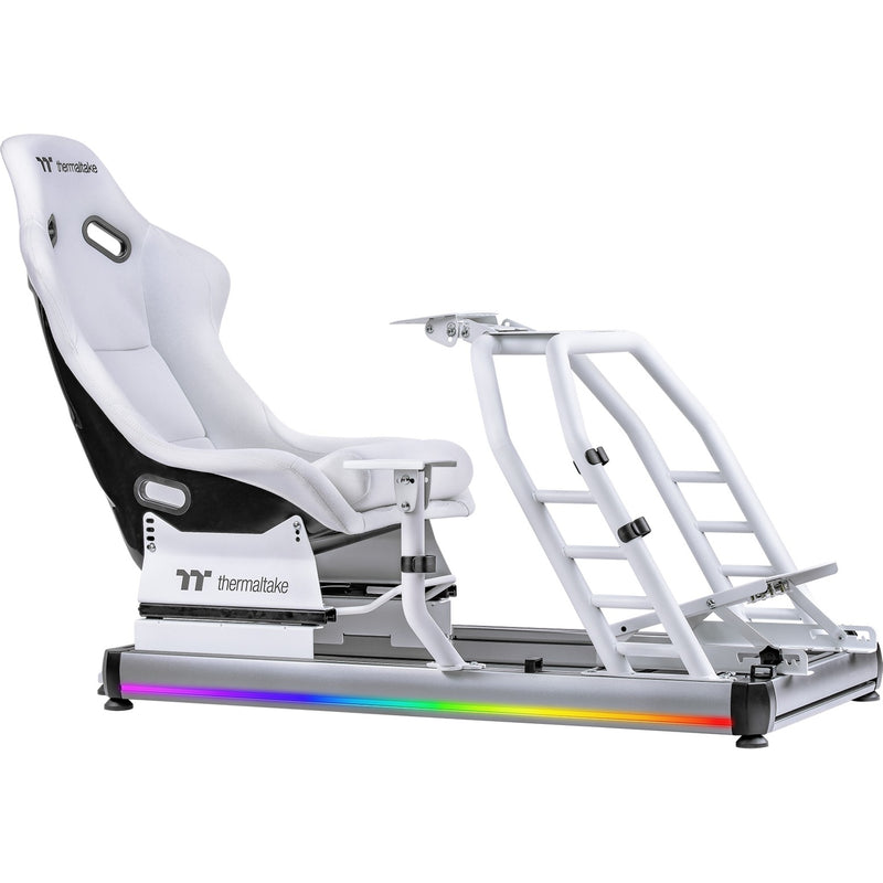 Afbeelding laden in galerijviewer, Thermaltake gr500 racing simulator cockpit snow racing simulator (wit)

