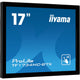 Iiyama prolite tf1734mc-b7x 17 touchscreen monitor (zwart, hdmi, displayport, vga, usb-b, rj-45)