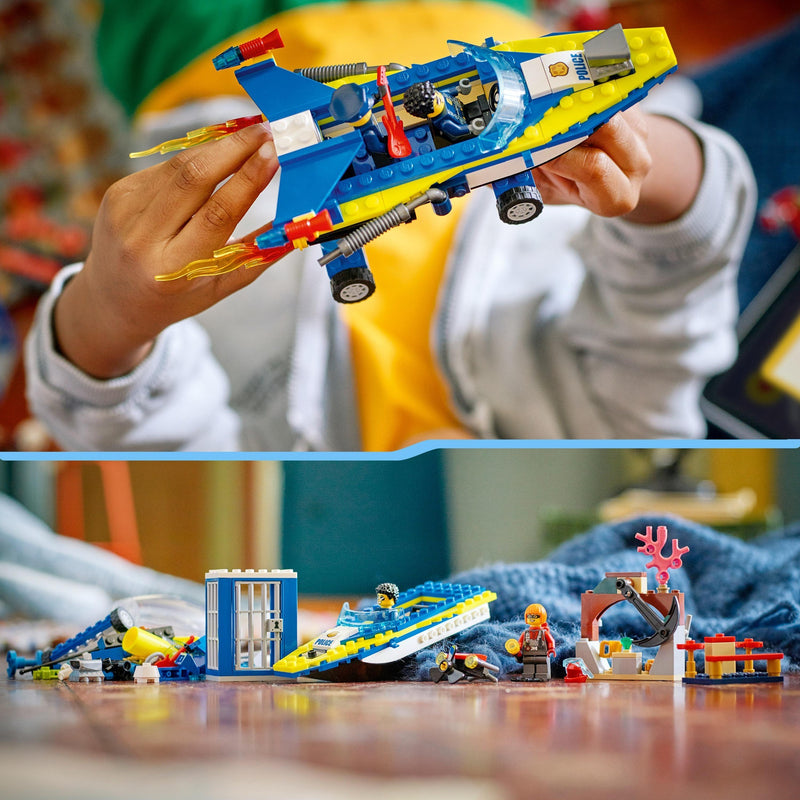 Afbeelding laden in galerijviewer, Lego city - waterpolitie recherchemissies constructiespeelgoed (60355)
