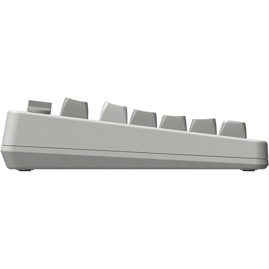 8bitdo retro mechanical keyboard m edition (grijs, us lay-out (qwerty), kailh box white, 80% (tkl), bluetooth low energy, wireless 2.4g, usb)