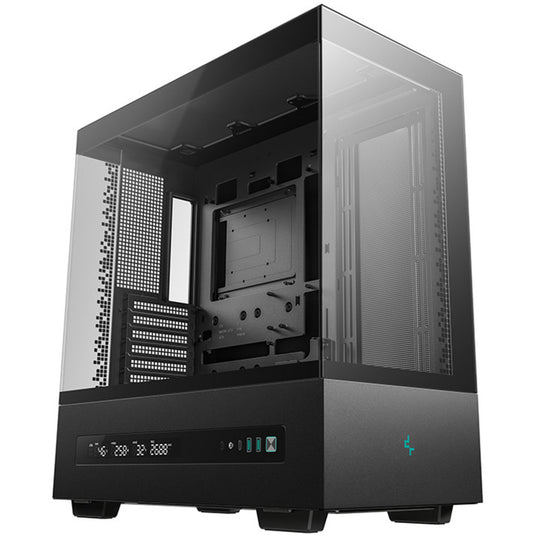 Deepcool ch690 digital midi tower behuizing (zwart | 2x usb-a | 1x usb-c | tempered glass)
